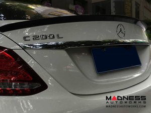 Mercedes-Benz C-Class W205 Rear Trunk Wing - Carbon Fiber